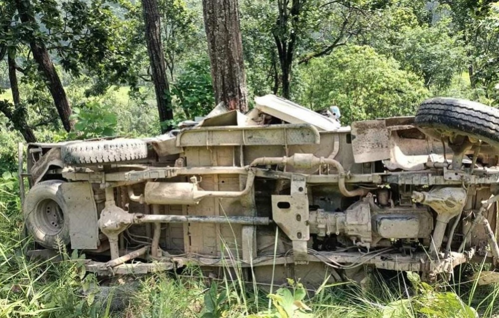 अर्घाखाँचीको शीतगंगामा जिप दुर्घटना : १ जनाको मृत्यु, ९ घाइते